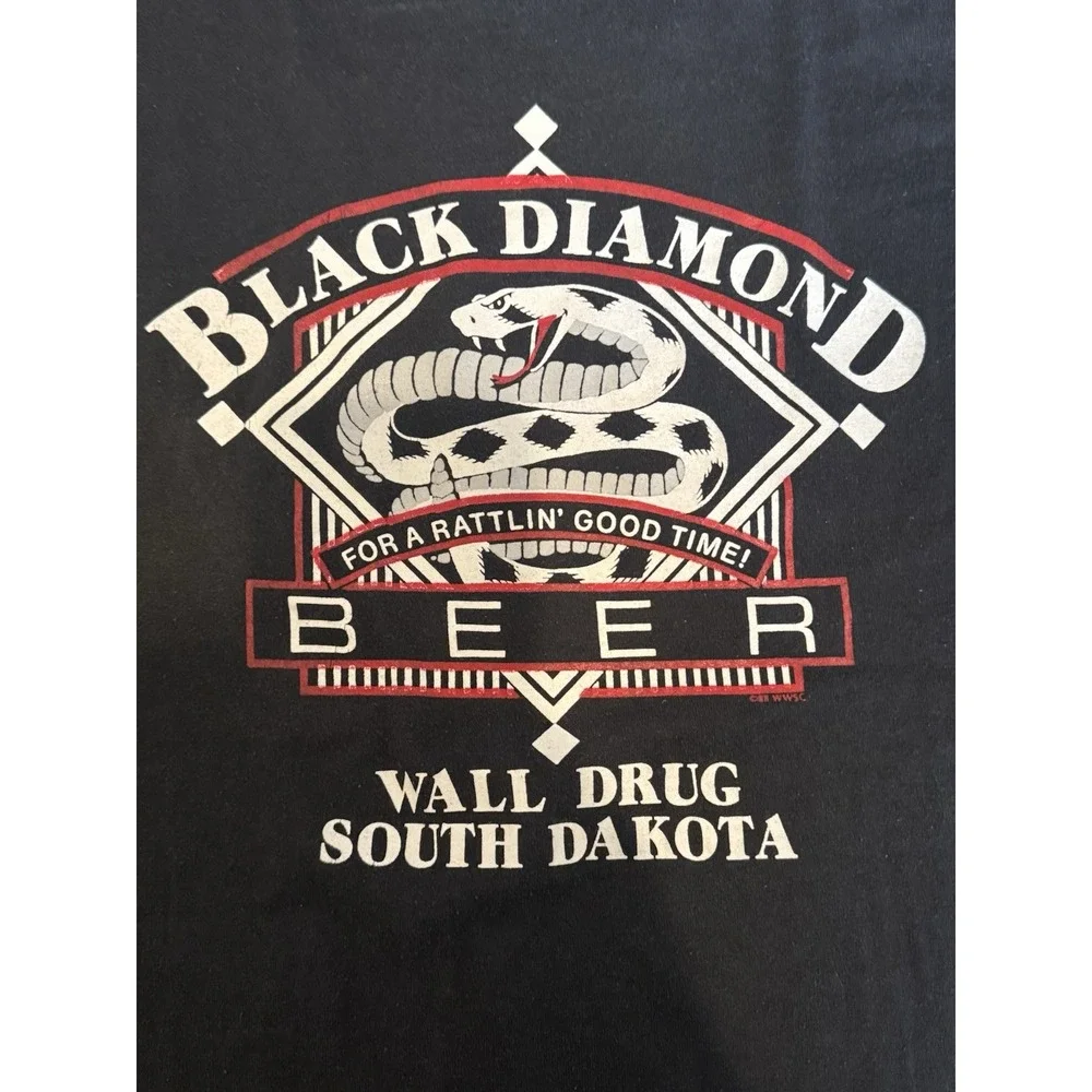 Vintage‎ Black Diamond Beer Tee